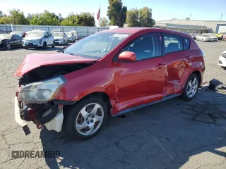 2009 Pontiac Vibe w/1SA with VIN 5Y2SP67849Z435504, listed as a Copart auction lot 75868474 with 193,252 mi miles and Salvage Title. Bid and sale history available at carsss.com. Image 1.