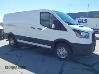 2021 Ford Transit Cargo with VIN 1FTBR2Y80MKA35393, listed as a IAAI auction lot 41732236 with 24,799 mi miles and . Bid and sale history available at DreamBid. Image 1.