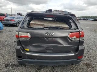 2017 Jeep Grand Cherokee Limited with VIN 1C4RJEBGXHC712537, listed as a Copart auction lot 47727505 with 0 mi miles and Salvage Title. Bid and sale history available at carsss.com. Image 6.