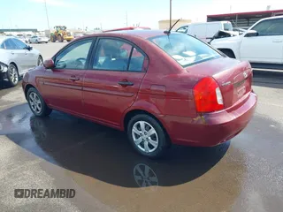 2010 Hyundai Accent GLS with VIN KMHCN4AC4AU485148, listed as a IAAI auction lot 41528392 with 133,680 mi miles. Bid and sale history available at carsss.com. Image 3.