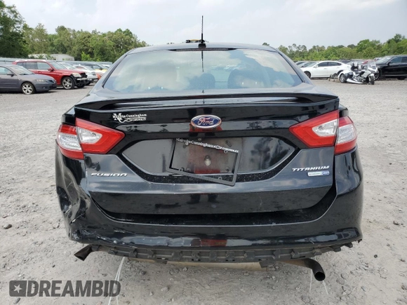 2016 Ford Fusion Titanium with VIN 3FA6P0D91GR108240, listed as a Copart auction lot 57614835 with 143,316 mi miles and Salvage title. Bid and sale history available at DreamBid. Image 6.