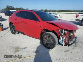 2024 Lexus UX 250h F Sport z VIN JTHB6JBH7R2179766, wystawiony jako Copart lot #85129414 z przebiegiem 4 258 mil mil oraz Szkoda całkowita • Salvage title. Historia ofert i sprzedaży dostępna na DreamBid. Obrazek 4.