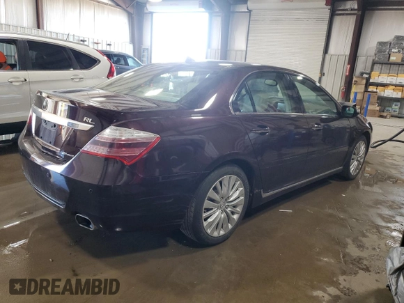 2011 Acura RL Technology with VIN JH4KB2F69BC000508, listed as a Copart auction lot 48438265 with 128,599 mi miles and Clean Title. Bid and sale history available at DreamBid. Image 3.