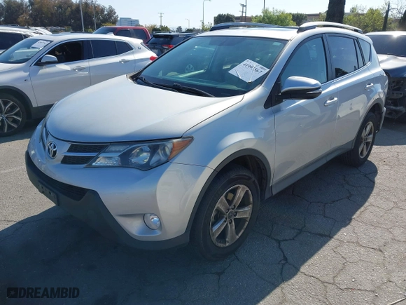 2015 Toyota RAV4 XLE with VIN 2T3WFREV8FW202333, listed as a IAAI auction lot 41993567 with 182,722 mi miles. Bid and sale history available at carsss.com. Image 19.
