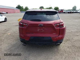 2021 Chevrolet Blazer RS with VIN 3GNKBKRS8MS527583, listed as a Copart auction lot 60694995 with 82,741 mi miles and Clean title. Bid and sale history available at DreamBid. Image 6.