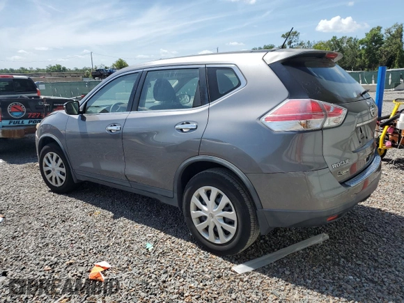 2015 Nissan Rogue SV with VIN KNMAT2MV0FP563384, listed as a Copart auction lot 53800135 with 107,395 mi miles and Clean Title. Bid and sale history available at carsss.com. Image 2.