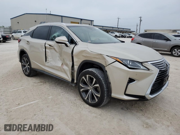 2016 Lexus RX 350 with VIN JTJBZMCA4G2009466, listed as a Copart auction lot 51302225 with 78,522 mi miles and Salvage Title. Bid and sale history available at DreamBid. Image 4.