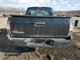 2011 Toyota Tacoma with VIN 5TFPX4EN4BX001068, listed as a Copart auction lot 43057445 with 143,341 mi miles and Salvage Title. Bid and sale history available at carsss.com. Image 6.