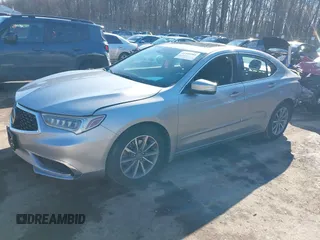 2020 Acura TLX with VIN 19UUB1F38LA000055, listed as a IAAI auction lot 41546988 with 99,036 mi miles. Bid and sale history available at carsss.com. Image 18.