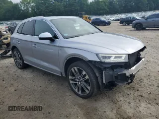 2018 Audi SQ5 Premium Plus z VIN WA1A4AFY6J2103466, wystawiony jako Copart lot #61204895 z przebiegiem 91 712 mil mil oraz Szkoda całkowita • Salvage title. Historia ofert i sprzedaży dostępna na DreamBid. Obrazek 4.