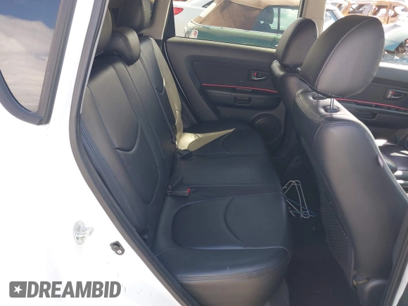 2011 Kia Soul + with VIN KNDJT2A21B7722613, listed as a IAAI auction lot 42054581 with 130,482 mi miles. Bid and sale history available at carsss.com. Image 8.