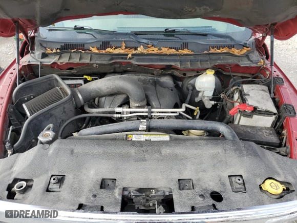 2010 Dodge Ram 1500 SLT with VIN 1D7RB1CT1AS196555, listed as a Copart auction lot 47580305 with 201,771 mi miles and Salvage Title. Bid and sale history available at carsss.com. Image 11.