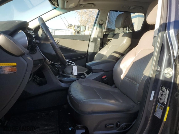 2013 Hyundai Santa Fe Premium with VIN 5XYZUDLB4DG115068, listed as a Copart auction lot 46351195 with 103,631 mi miles and Salvage Title. Bid and sale history available at carsss.com. Image 7.