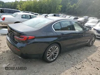 2023 BMW 5 Series 540i xDrive with VIN WBA73BJ05PWY16917, listed as a Copart auction lot 66885104 with 13,421 mi miles and Salvage Title. Bid and sale history available at carsss.com. Image 3.