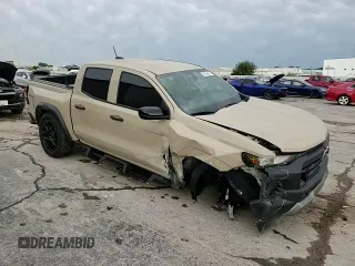 2023 Chevrolet Colorado 4WD Trail Boss with VIN 1GCPTEEK2P1131528, listed as a Copart auction lot 61356945 with 17,452 mi miles and Salvage title. Bid and sale history available at DreamBid. Image 13.