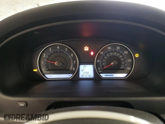 2007 Kia Optima EX with VIN KNAGE124275159540, listed as a Copart auction lot 46324655 with 184,036 mi miles and Salvage Title. Bid and sale history available at carsss.com. Image 9.