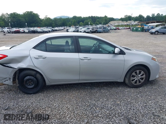 2014 Toyota Corolla L with VIN 2T1BURHE7EC223280, listed as a IAAI auction lot 42505625 with 106,327 mi miles and . Bid and sale history available at DreamBid. Image 13.