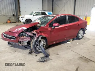 2018 Subaru Impreza Premium z VIN 4S3GKAD66J3609834, wystawiony jako Copart lot #58693075 z przebiegiem 98 555 mil mil oraz Szkoda całkowita • Salvage title. Historia ofert i sprzedaży dostępna na DreamBid. Obrazek 1.