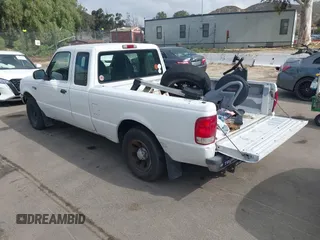 2000 Ford Ranger XL with VIN 1FTYR14V3YTB35990, listed as a IAAI auction lot 42137112 with 149,259 mi miles. Bid and sale history available at carsss.com. Image 3.