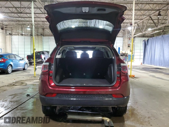 2020 Jeep Compass Limited with VIN 3C4NJDCB6LT167512, listed as a Copart auction lot 48034425 with 50,183 mi miles and Non repairable. Bid and sale history available at DreamBid. Image 6.