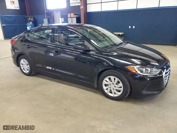 2017 Hyundai Elantra SE with VIN 5NPD74LF6HH105788, listed as a Copart auction lot 54549315 with 142,881 mi miles and Clean Title. Bid and sale history available at carsss.com. Image 4.