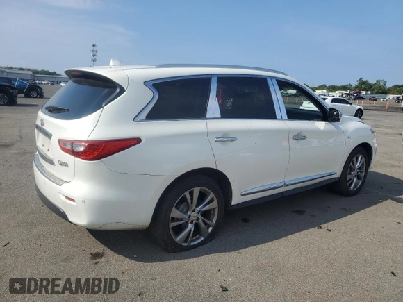 2014 Infiniti QX60 with VIN 5N1AL0MM8EC544045, listed as a Copart auction lot 62428505 with 98,200 mi miles and Clean title. Bid and sale history available at DreamBid. Image 3.