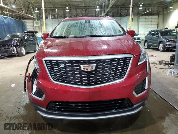 2023 Cadillac XT5 AWD Premium Luxury with VIN 1GYKNDRS6PZ137806, listed as a Copart auction lot 49639235 with 14,502 mi miles and Salvage Title. Bid and sale history available at DreamBid. Image 5.