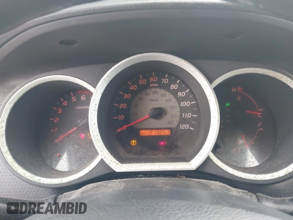 2007 Toyota Tacoma PreRunner with VIN 3TMJU62N77M034559, listed as a IAAI auction lot 42245600 with 219,251 mi miles and . Bid and sale history available at DreamBid. Image 7.