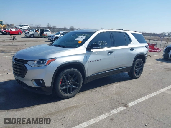 2018 Chevrolet Traverse Premier with VIN 1GNERKKW1JJ137976, listed as a IAAI auction lot 41728142 with 119,515 mi miles. Bid and sale history available at carsss.com. Image 18.