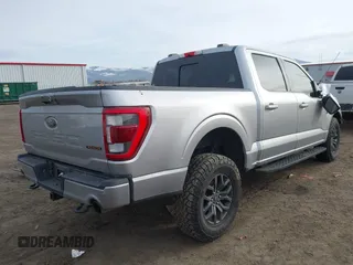 2021 Ford F-150 XL with VIN 1FTEW1E85MFC35859, listed as a IAAI auction lot 41469742 with 39,623 mi miles. Bid and sale history available at carsss.com. Image 4.