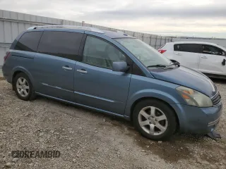2008 Nissan Quest with VIN 5N1BV28U78N114486, listed as a Copart auction lot 74765974 with 205,134 mi miles and Clean Title. Bid and sale history available at carsss.com. Image 4.
