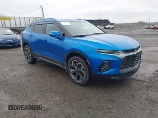 2020 Chevrolet Blazer RS z VIN 3GNKBKRSXLS696602, wystawiony jako IAAI lot #41954755 z przebiegiem 34 759 mil mil oraz . Historia ofert i sprzedaży dostępna na DreamBid. Obrazek 1.