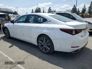 2020 Lexus ES 350 F Sport with VIN 58AGZ1B10LU079493, listed as a Copart auction lot 51712005 with 57,765 mi miles and Salvage title. Bid and sale history available at DreamBid. Image 2.