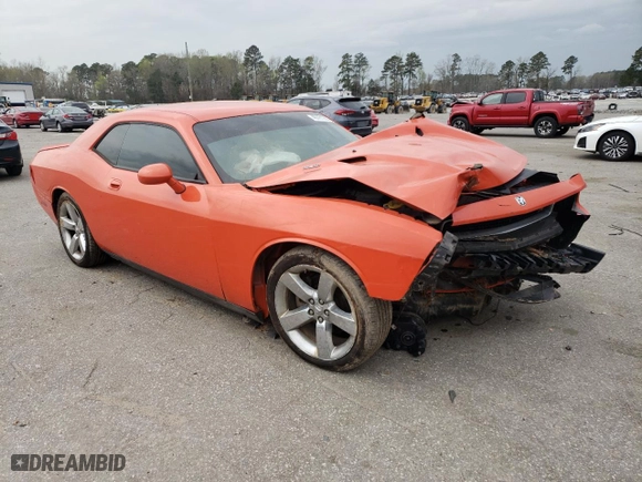 2010 Dodge Challenger R/T with VIN 2B3CJ5DT2AH322844, listed as a Copart auction lot 49781265 with 0 mi miles and Salvage Title. Bid and sale history available at carsss.com. Image 4.