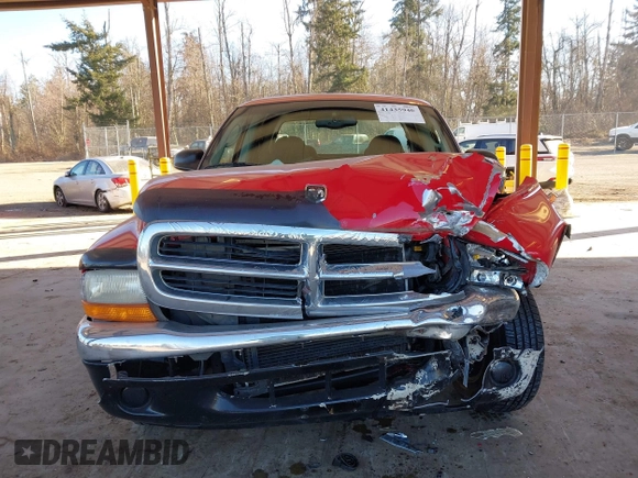 2001 Dodge Dakota Sport with VIN 1B7GL2AN81S106374, listed as a IAAI auction lot 41435940 with 183,540 mi miles. Bid and sale history available at carsss.com. Image 12.