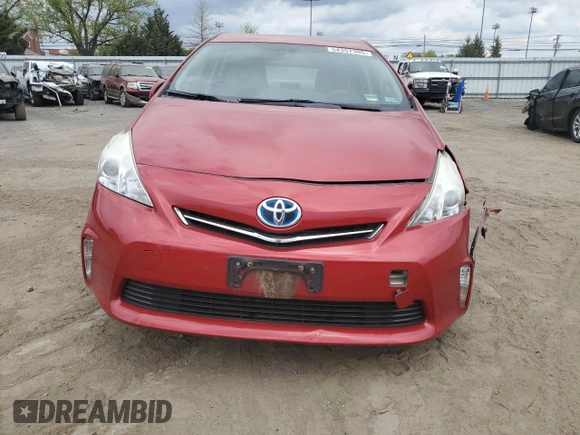 2012 Toyota Prius Two with VIN JTDZN3EU2C3114798, listed as a Copart auction lot 54357395 with 85,152 mi miles and Salvage Title. Bid and sale history available at DreamBid. Image 5.