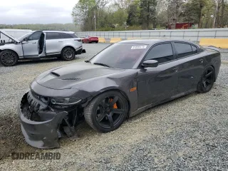 2020 Dodge Charger Scat Pack z VIN 2C3CDXGJ8LH185900, wystawiony jako Copart lot #53783675 z przebiegiem 78 874 mil mil oraz Szkoda całkowita • Salvage title. Historia ofert i sprzedaży dostępna na DreamBid. Obrazek 1.