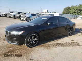 2020 Volvo S90 R-Design with VIN LVYA22MT9LP149719, listed as a Copart auction lot 65997543 with 21,229 mi miles. Bid and sale history available at carsss.com. Image 1.