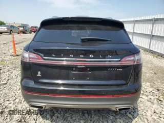 2020 Lincoln Nautilus Reserve with VIN 2LMPJ8K92LBL02561, listed as a Copart auction lot 59855385 with 29,622 mi miles and Salvage title. Bid and sale history available at DreamBid. Image 6.