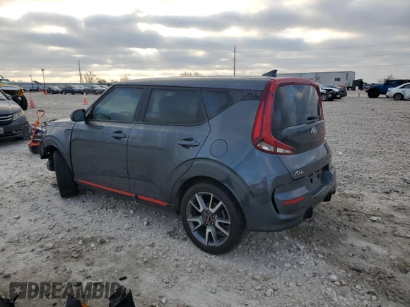2021 Kia Soul GT-Line with VIN KNDJ63AU3M7788632, listed as a Copart auction lot 43823375 with 51,176 mi miles and Salvage Title. Bid and sale history available at DreamBid. Image 2.
