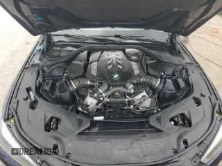 2019 BMW 8 Series M850i xDrive with VIN WBABC4C52KBU96213, listed as a Copart auction lot 76361744 with 25,219 mi miles and Non Repairable. Bid and sale history available at DreamBid. Image 11.