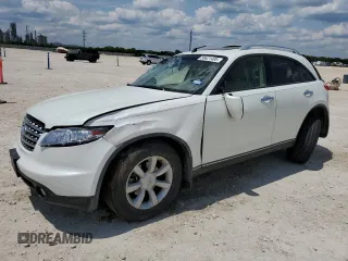2004 Infiniti FX with VIN JNRAS08U44X100797, listed as a Copart auction lot 56421495 with 52,754 mi miles and Salvage title. Bid and sale history available at DreamBid. Image 1.