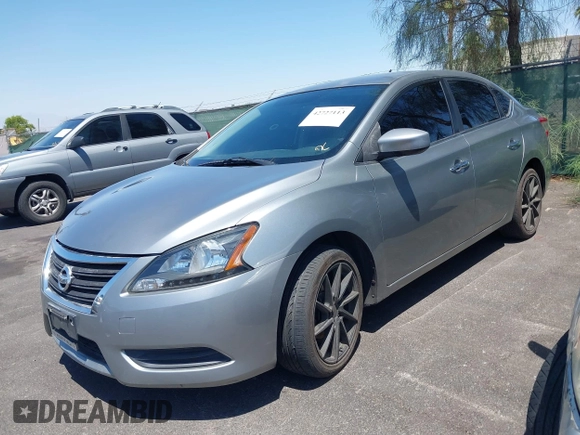 2014 Nissan Sentra SV with VIN 3N1AB7AP7EY224921, listed as a IAAI auction lot 42727113 with 143,413 mi miles and . Bid and sale history available at DreamBid. Image 2.