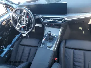 2023 BMW M2 with VIN 3MF13DM05P8D20294, listed as a Copart auction lot 70229344 with 6,324 mi miles and Salvage Title. Bid and sale history available at carsss.com. Image 8.