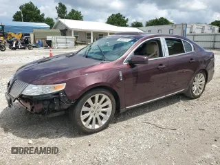 2011 Lincoln MKS with VIN 1LNHL9DR5BG613020, listed as a Copart auction lot 64680785 with Not provided miles and Salvage title. Bid and sale history available at DreamBid. Image 1.