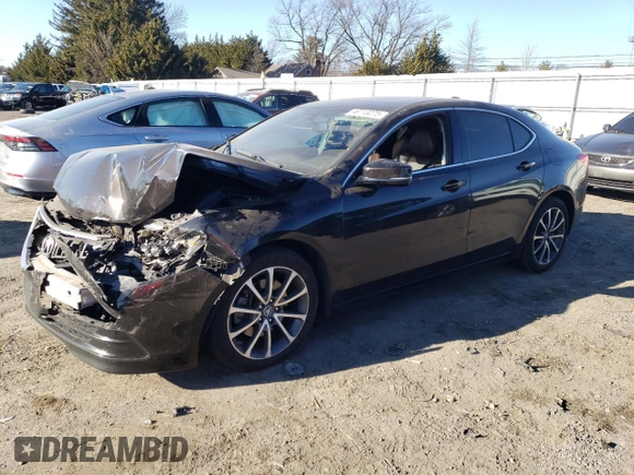 2016 Acura TLX V6 with VIN 19UUB2F31GA008235, listed as a Copart auction lot 46113275 with Not Provided miles and Salvage Title. Bid and sale history available at carsss.com. Image 1.