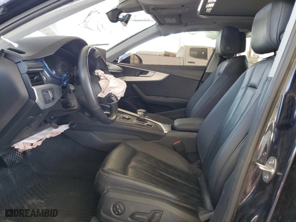 2018 Audi A4 Premium with VIN WAUKMAF48JA121672, listed as a Copart auction lot 46950155 with 68,301 mi miles and Salvage Title. Bid and sale history available at carsss.com. Image 7.