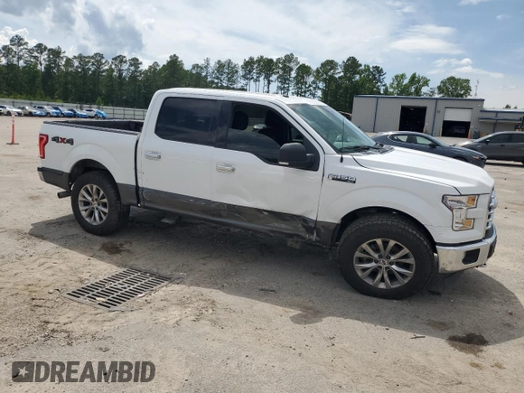 2017 Ford F-150 XL with VIN 1FTEW1EF5HFB16648, listed as a Copart auction lot 59870185 with 228,048 mi miles and Salvage title. Bid and sale history available at DreamBid. Image 4.