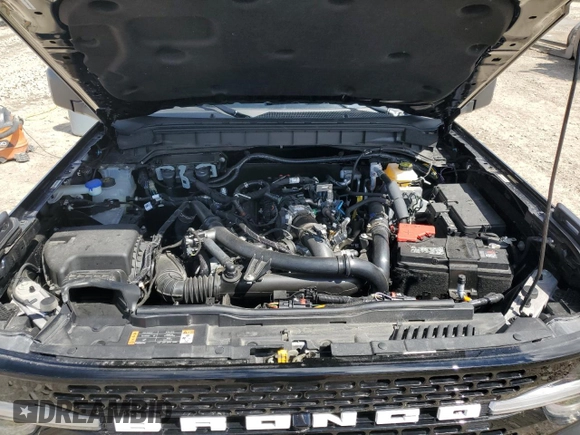 2022 Ford Bronco with VIN 1FMEE5DP4NLB67930, listed as a Copart auction lot 54741955 with 8,087 mi miles and Salvage title. Bid and sale history available at DreamBid. Image 11.