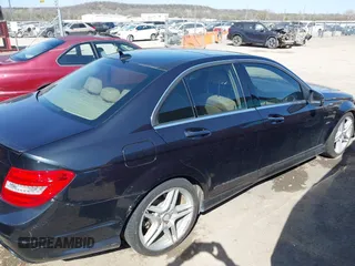 2012 Mercedes-Benz C-Class C 250 Sport with VIN WDDGF4HB1CR216228, listed as a IAAI auction lot 41865295 with 153,361 mi miles. Bid and sale history available at carsss.com. Image 4.